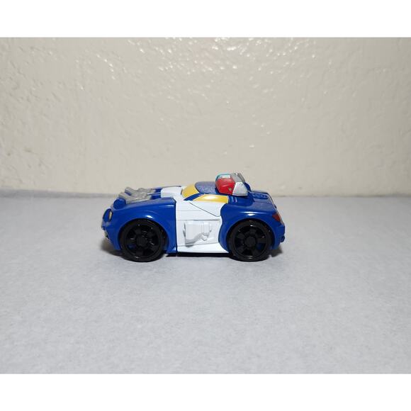 Transformers Playskool Rescue Bots Chase The Police Bot 4.5" Action Figure Loose - Picture 4 of 9